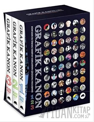 Grafik Kanon Seti (3 Cilt Takım Kutulu) (Ciltli) Kolektif