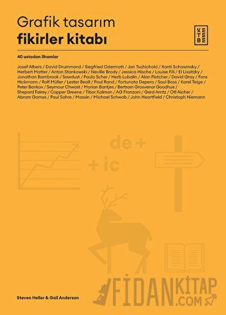 Grafik Tasarım Fikirler Kitabı Steven Heller