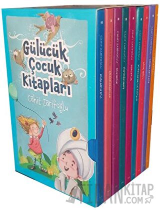 Gülücük Çocuk Kitapları - Renkli Ciltli Kutulu Set (9 Kitap) Cahit Zar