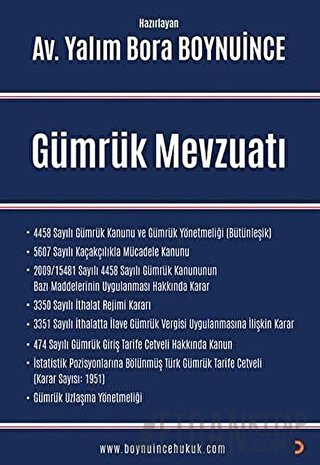 Gümrük Mevzuatı (Ciltli)
