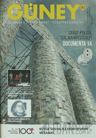 Güney Dergisi Sayı: 82 Ekim-Kasım-Aralık 2017