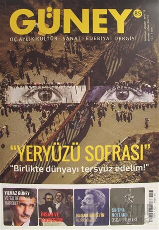 Güney Dergisi Sayı: 85 Temmuz - Ağustos - Eylül 2018