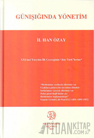 Günışığında Yönetim (Ciltli) İlhan Özay