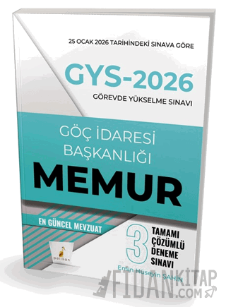 GYS 2026 Görevde Yükselme Sınavı Göç İdaresi Başkanlığı Memur Tamamı Ç
