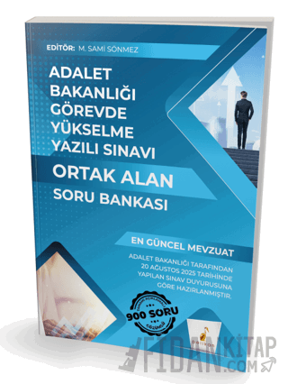 GYS Adalet Bakanlığı Görevde Yükselme Yazılı Sınavı Ortak Alan Soru Bankası