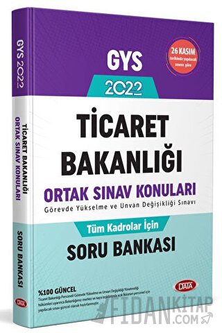 GYS Ticaret Bakanlığı Ortak Konular Soru Bankası - Karekod Çözümlü