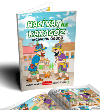 Hacivat ile Karagöz - Hacivat'ın Öğüdü Çizgi Roman (1. ve 2. Sınıflara - 6+Yaş)