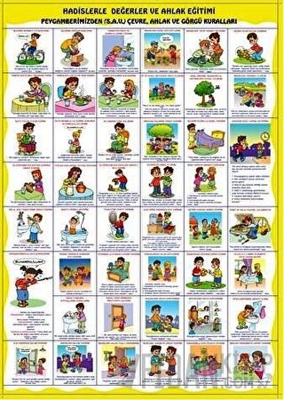 Hadislerle Değerler ve Ahlak Eğitimi (Poster) Asım Uysal