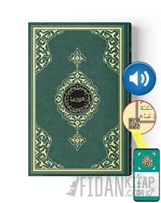 Hafız Boy Kur'an-ı Kerim (2 Renkli, Yeşil, Mühürlü)