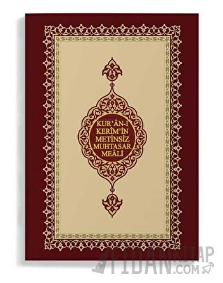 Hafız Boy Metinsiz Muhtasar Meal (Ciltli)