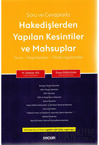 Hakedişlerden Yapılan Kesintiler ve Mahsuplar