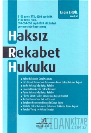 Haksız Rekabet Hukuku (Ciltli)