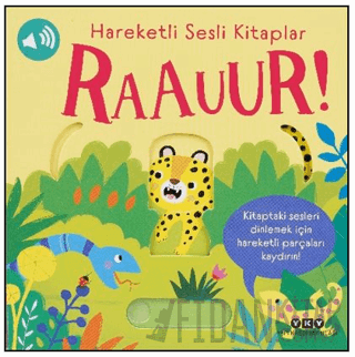 Hareketli Sesli Kitaplar – Raauur! (Ciltli) Sam Taplin