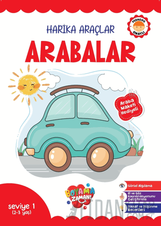 Harika Araçlar - Arabalar Seviye 1 (2-3 Yaş)