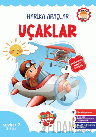 Harika Araçlar - Uçaklar Seviye 2 (3-4 Yaş)