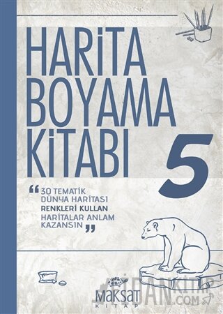 Harita Boyama Kitabı 5