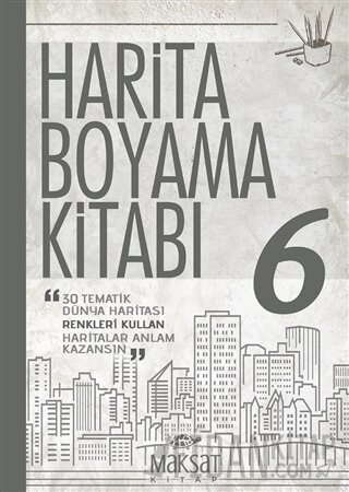 Harita Boyama Kitabı 6