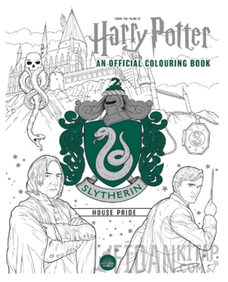 Harry Potter: Slytherin House Pride Colouring Book