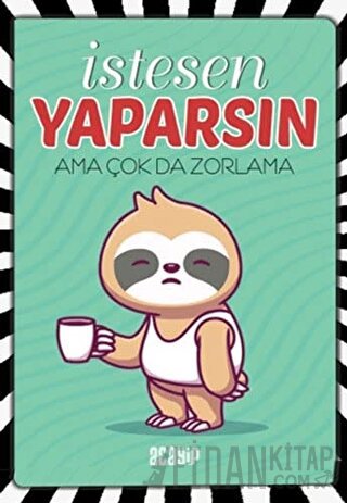 Havalı Tembel Hayvan Defter - Havalı Defterler