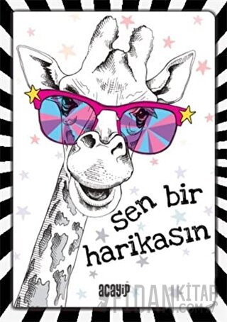 Havalı Unicorn Defter - Çılgın Defterler