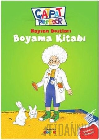 Hayvan Dostları Boyama Kitabı - Çatpat Profesör