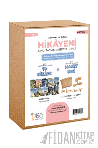 Hayvanlar Alemi Maceraları Hikaye Seti 1