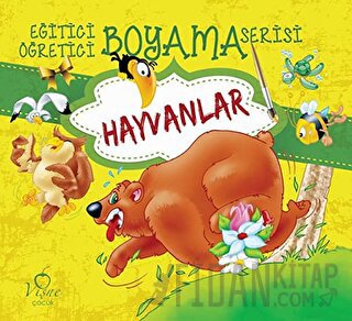 Hayvanlar - Eğitici Öğretici Boyama Serisi