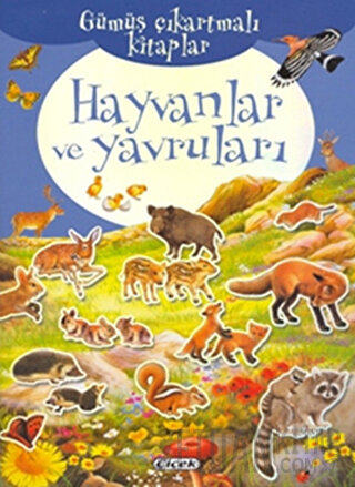 Hayvanlar ve Yavruları - Gümüş Çıkartmalı