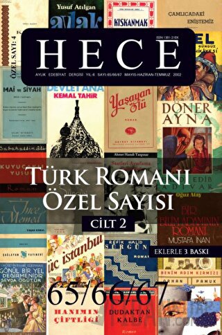 Hece Aylık Edebiyat Dergisi Sayı: 4 - Türk Romanı Özel Sayısı 65/66/67 (2 Cilt Takım) (Ciltsiz)