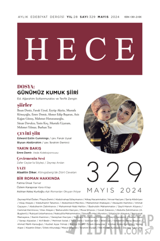Hece Dergisi - Sayı: 329 Mayıs 2024