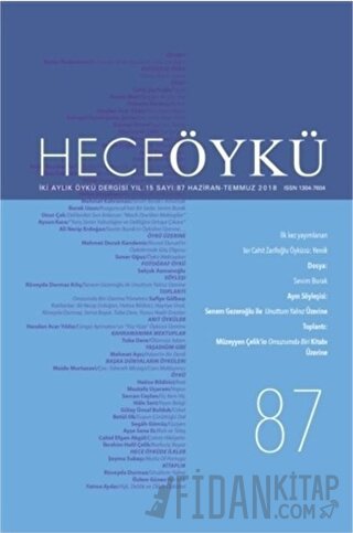 Hece Öykü Dergisi Sayı: 87 (Haziran-Temmuz 2018)