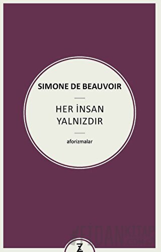 Her İnsan Yalnızdır Simone de Beauvoir