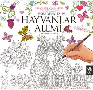 Her Yaş İçin Boyama - Esrarengiz Hayvanlar Alemi Oliver Lauren