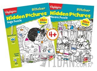 Highlights Sticker Hidden Pictures 2'li Set