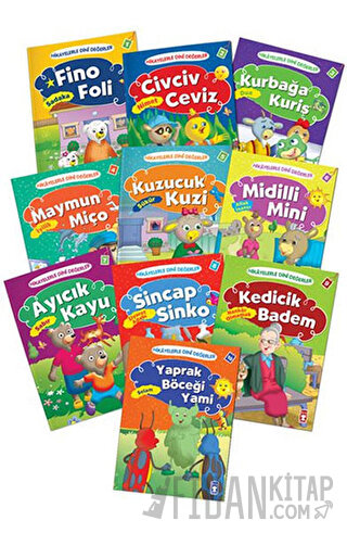 Hikayelerle Dini Değerler Set (10 Kitap Takım)