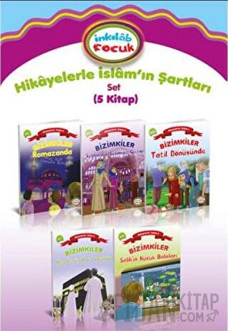 Hikayelerle İslam (5 Kitap Takım) Ayşe Alkan Sarıçiçek
