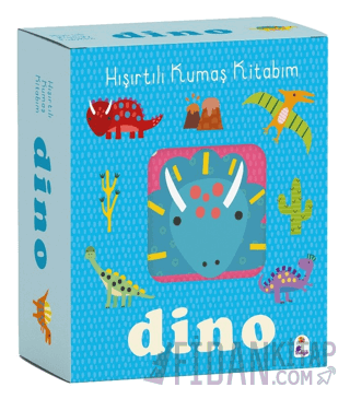 Hışırtılı Kumaş Kitabım - Dino (Ciltli) Kolektif