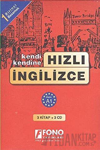 Hızlı İngilizce 1. Basamak (3 kitap + 3 CD)