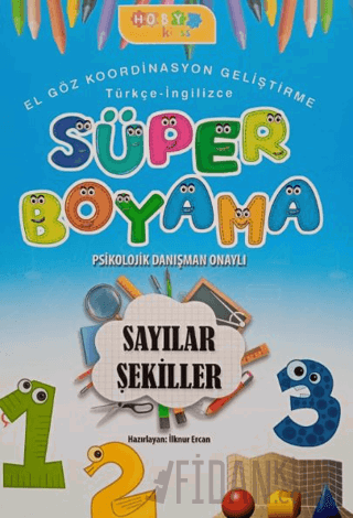 Hoby Kids Süper Boyama Sayılar - Şekiller