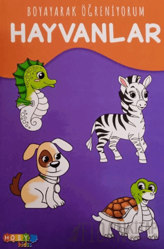 Hoby Kidss Boyayarak Öğreniyorum Hayvanlar