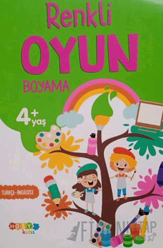 Hoby Kidss Renkli Oyun +4 Yaş Boyama