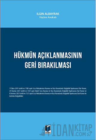 Hükmün Açıklanmasının Geri Bırakılması