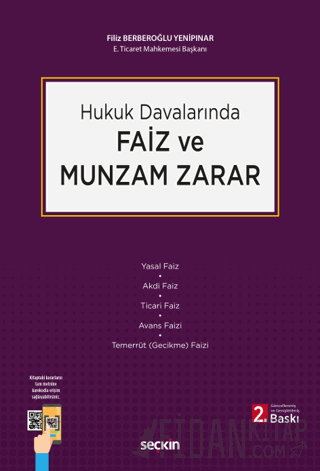 Hukuk Davalarında Faiz ve Munzam Zarar Filiz Berberoğlu Yenipınar