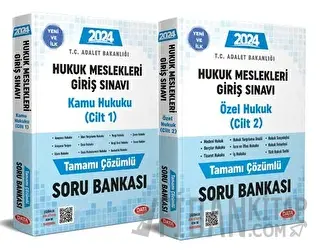 Hukuk Meslekleri Giriş Sınavına Hazırlık Tamamı Çözümlü Soru Bankası 1-2