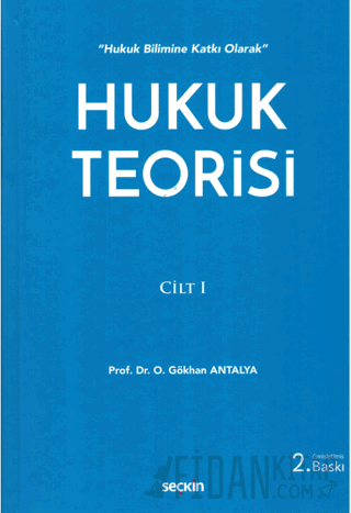 Hukuk Teorisi Cilt 1 (Ciltli)