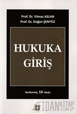 Hukuka Giriş İ. Yılmaz Aslan