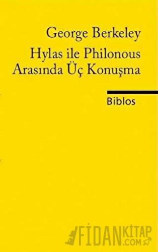 Hylas ile Philonous Arasında Üç Konuşma George Berkeley