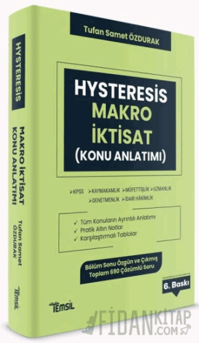 Hysteresis KPSS A Grubu Kaymakamlık Hakimlik Makro İktisat Konu Anlatı