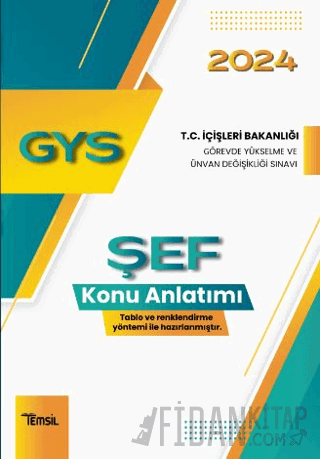 İçişleri Bakanlığı Görevde Yükselme ve  Ünvan Değişikliği Sınavı Şef K