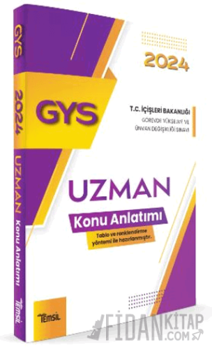 İçişleri Bakanlığı Görevde Yükselme ve Ünvan Değişikliği Sınavı Uzman 